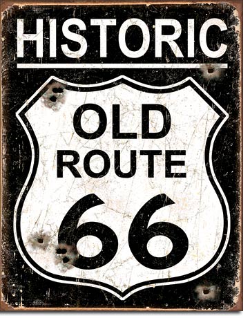 1938 - Old Route 66 - Weathered
